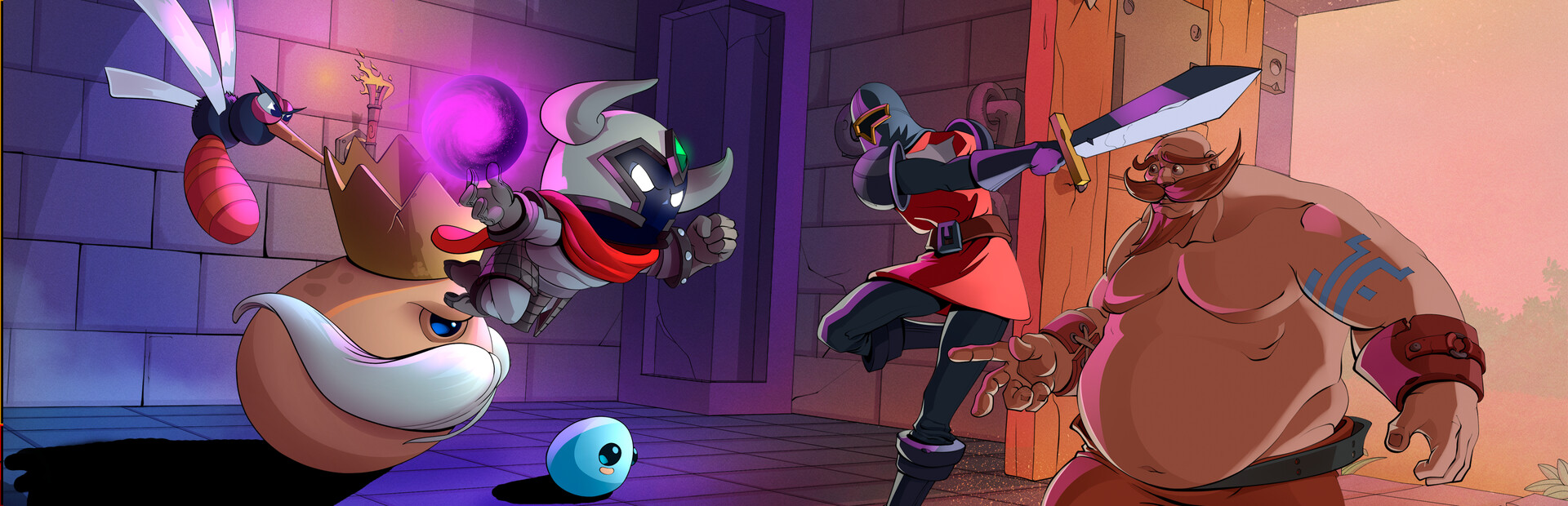One Room Dungeon — a party of unlikely dungeon defenders